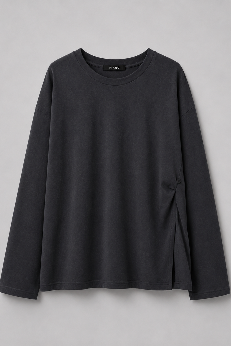 BLUZKA SIDE DRAPE