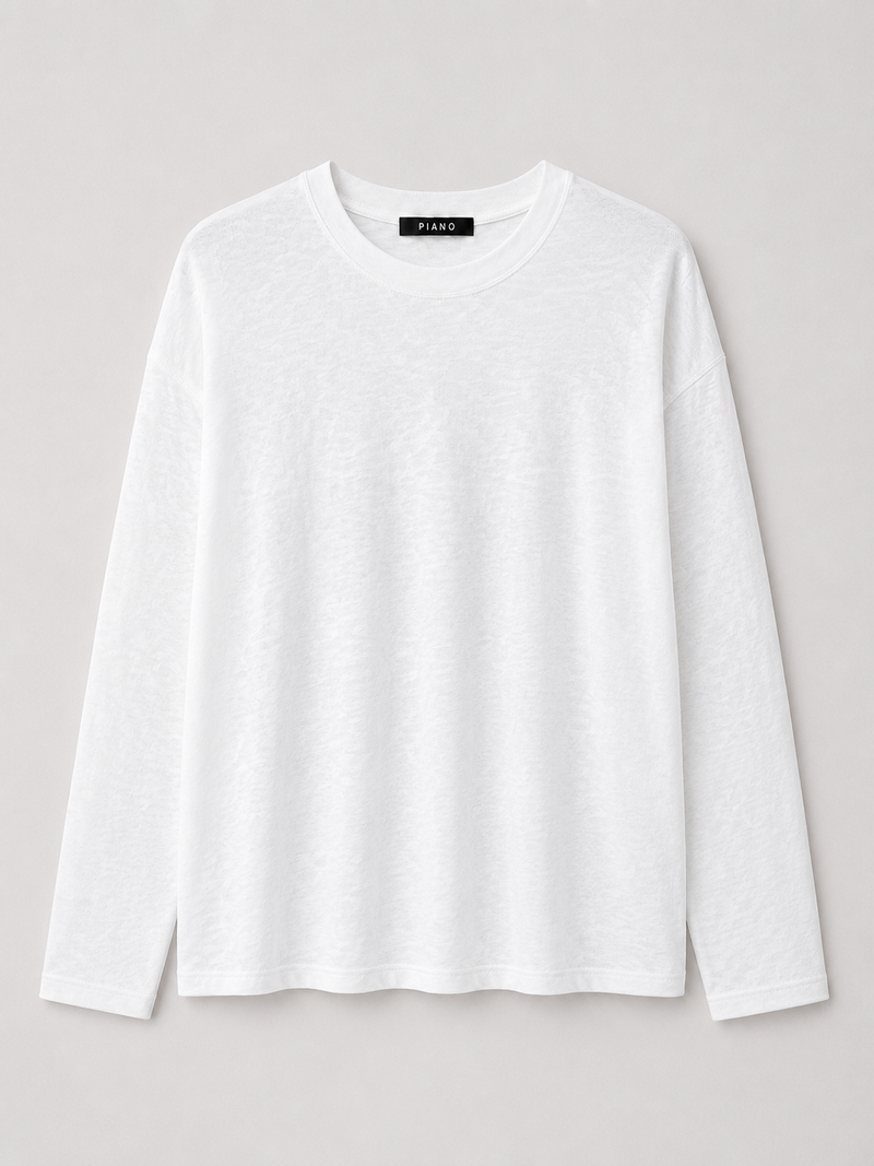 BLUZKA SOFT WHITE BASIC