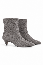 BOTKI SUEDE INTRECCIO