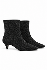 BOTKI SUEDE INTRECCIO