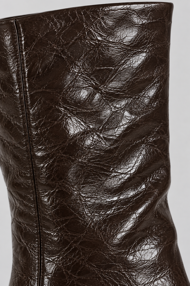 BOTKI RUSTIC LEATHER BROWN