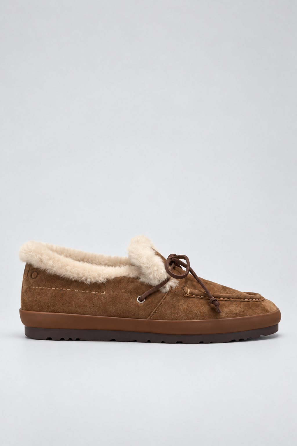 MOKASYNY WOOL MARRONE