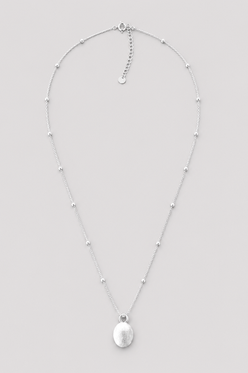NASZYJNIK PREMIUM SILVER KULKA