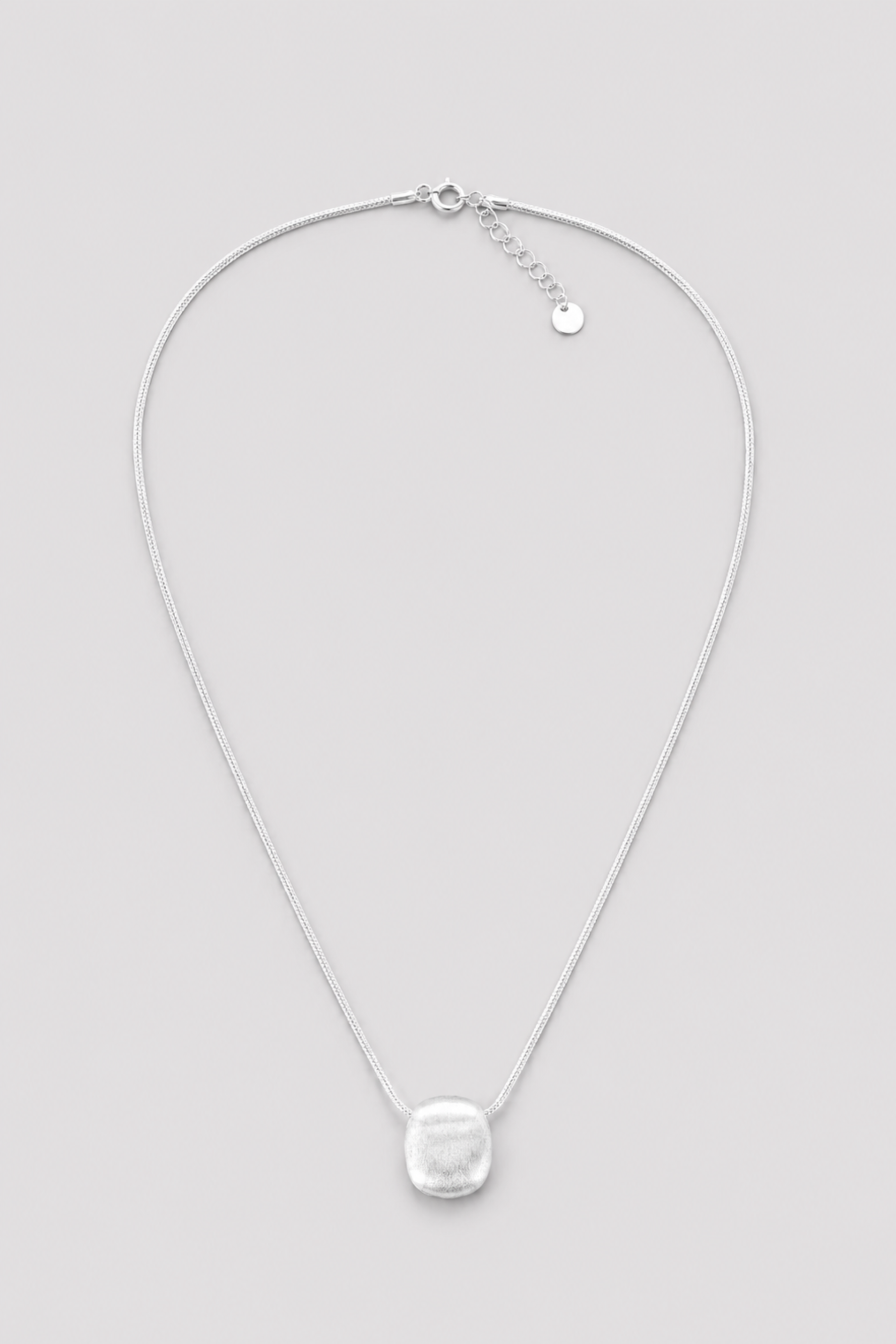 NASZYJNIK PREMIUM SILVER INEZ