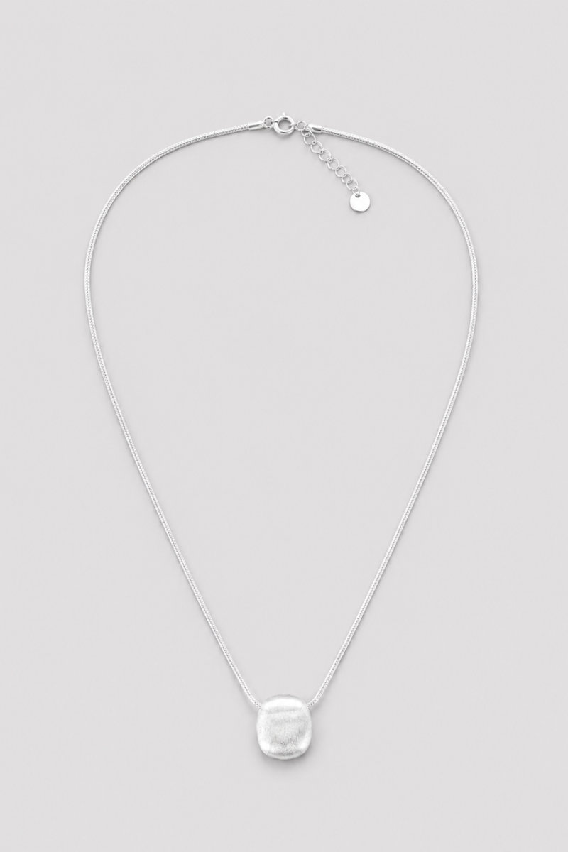 NASZYJNIK PREMIUM SILVER INEZ