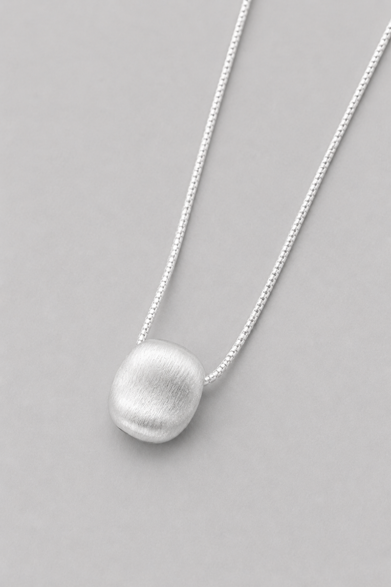 NASZYJNIK PREMIUM SILVER INEZ