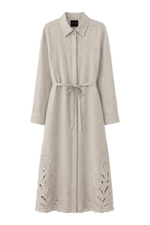 SUKIENKA DENTELLE LINEN MAXI