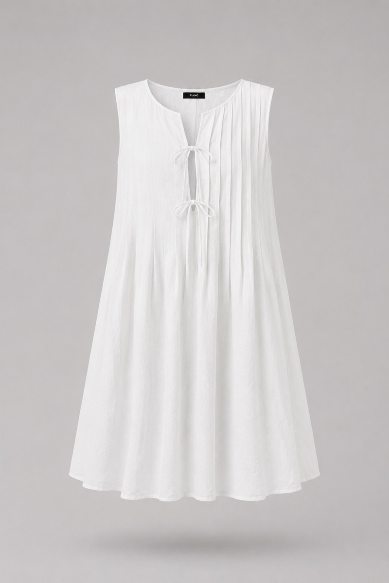 SUKIENKA MINI LINO PLEATED