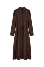 SUKIENKA DENTELLE LINEN MAXI