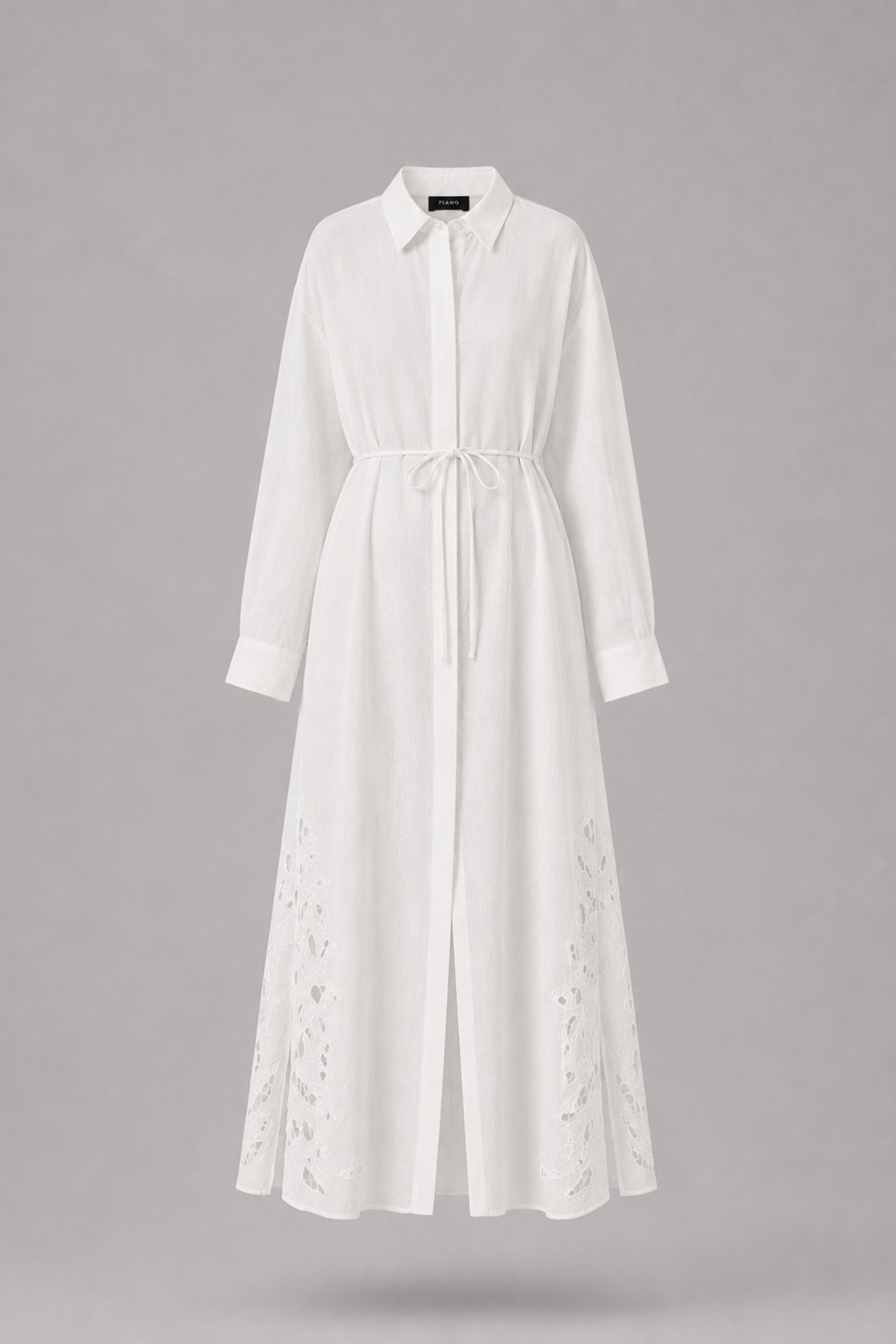 SUKIENKA DENTELLE LINEN MAXI