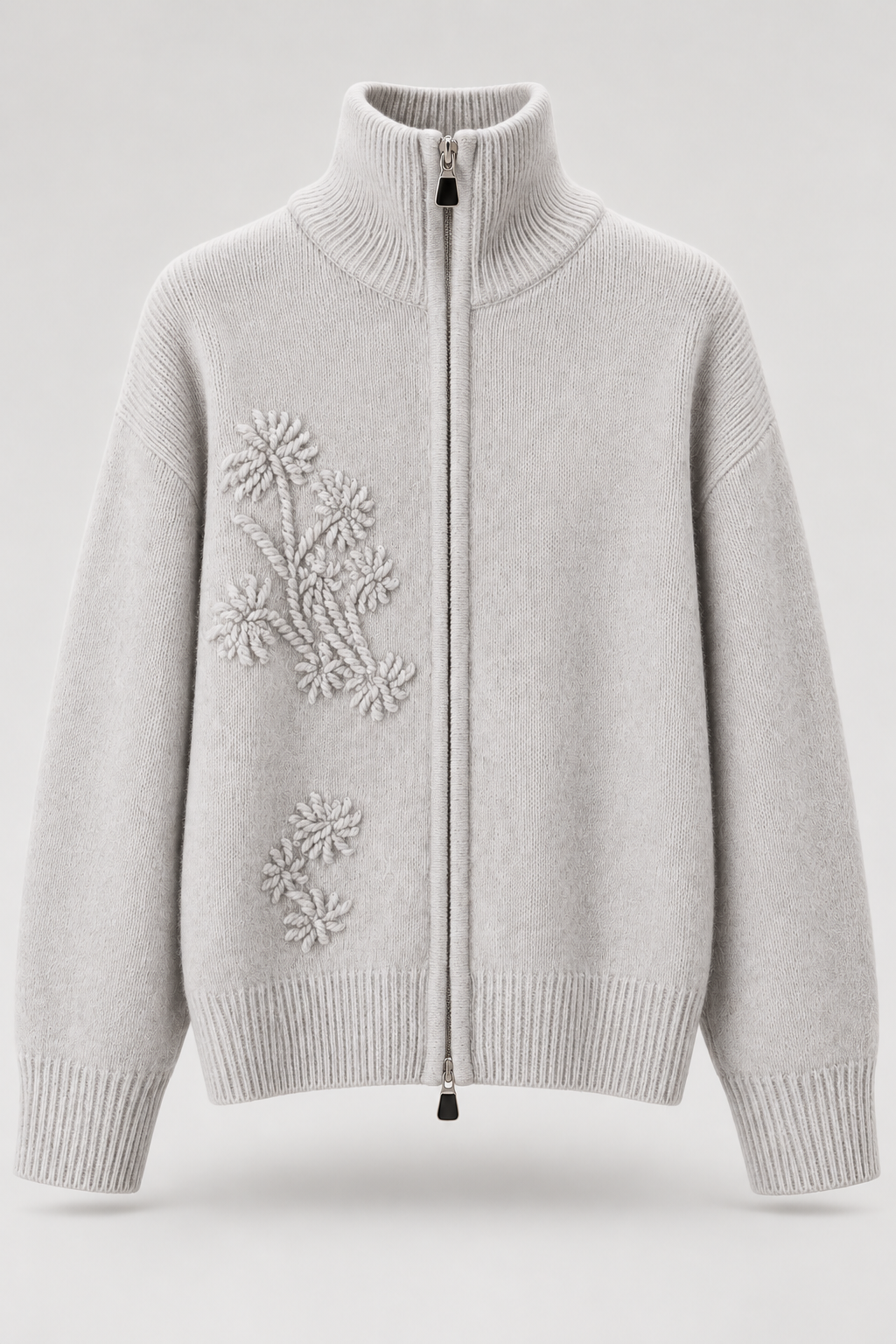 SWETER FIORE DI LANA