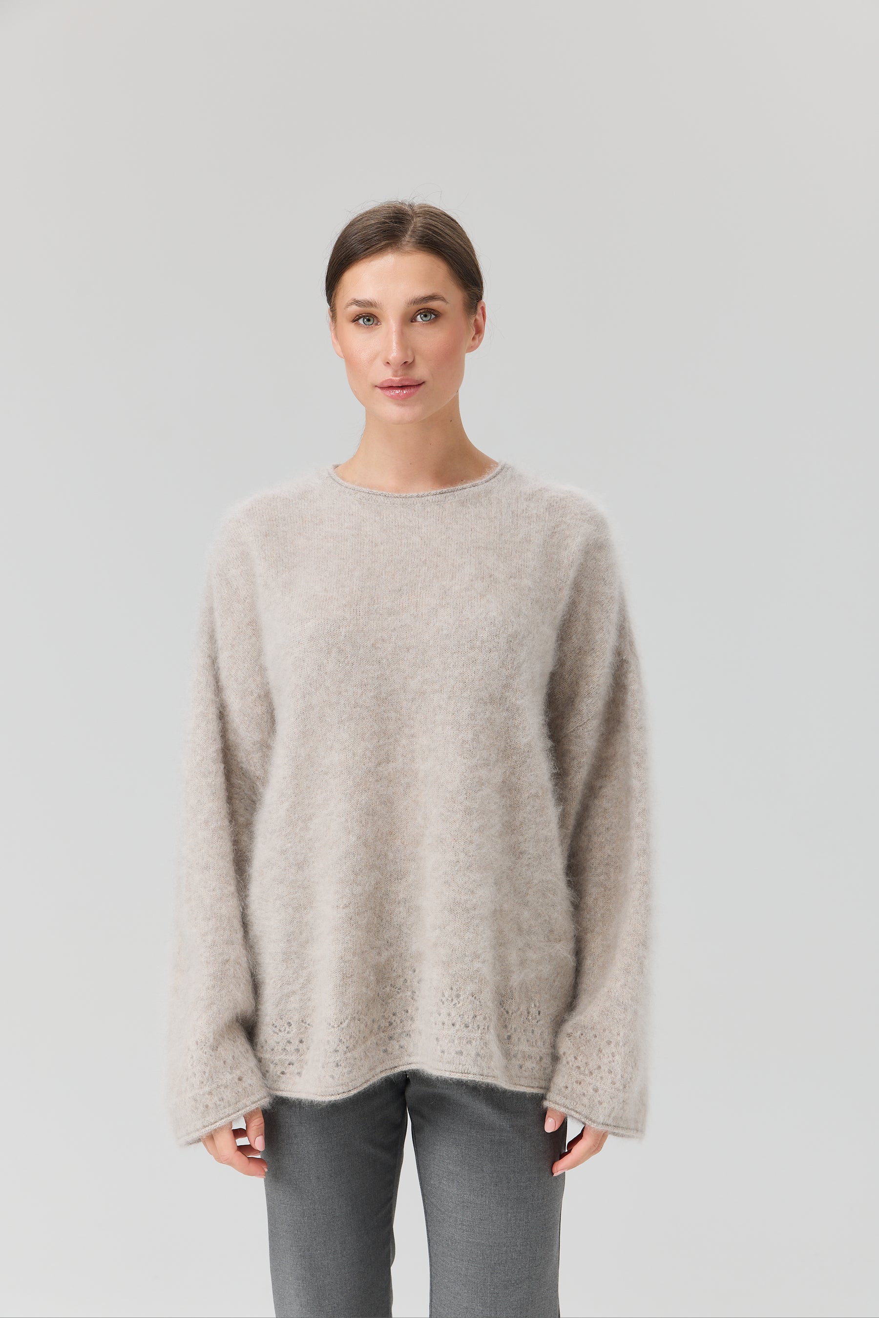 SWETER CASHMERE AJOUR