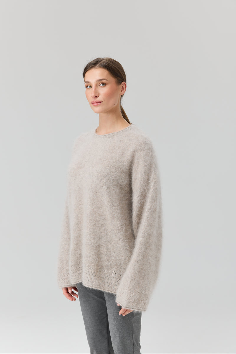 SWETER CASHMERE AJOUR