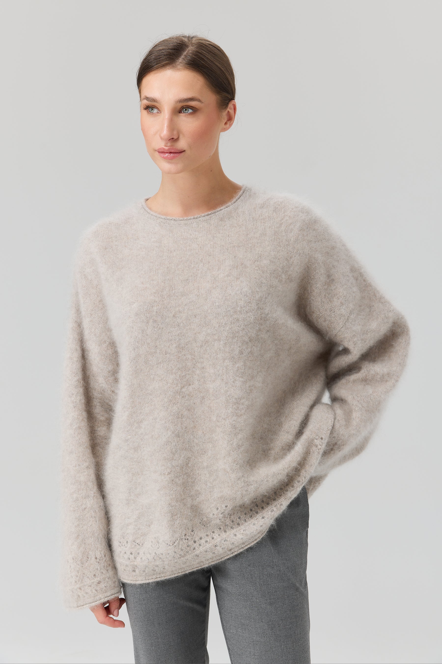 SWETER CASHMERE AJOUR