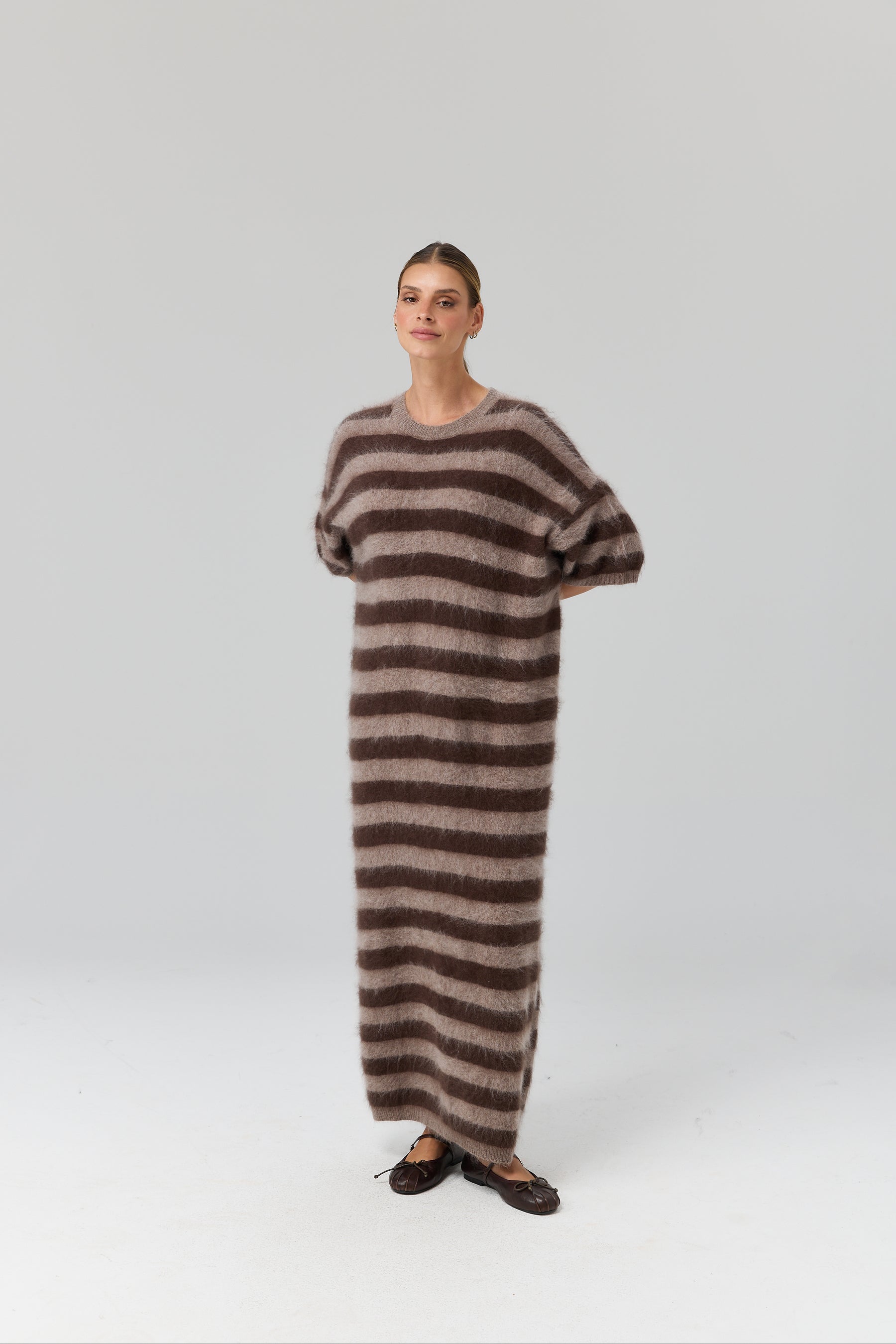 SUKIENKA MAXI CASHMERE LINE