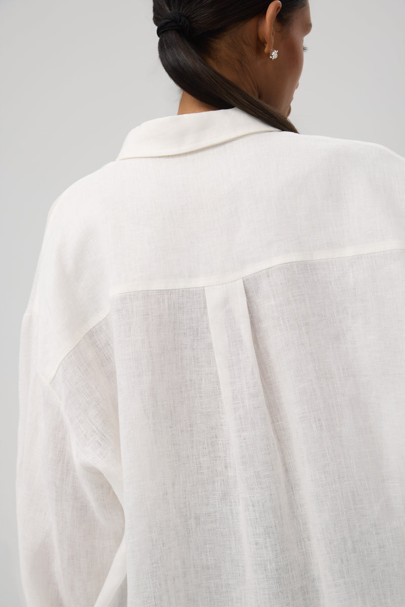 KOSZULA SHADOW LINE WHITE