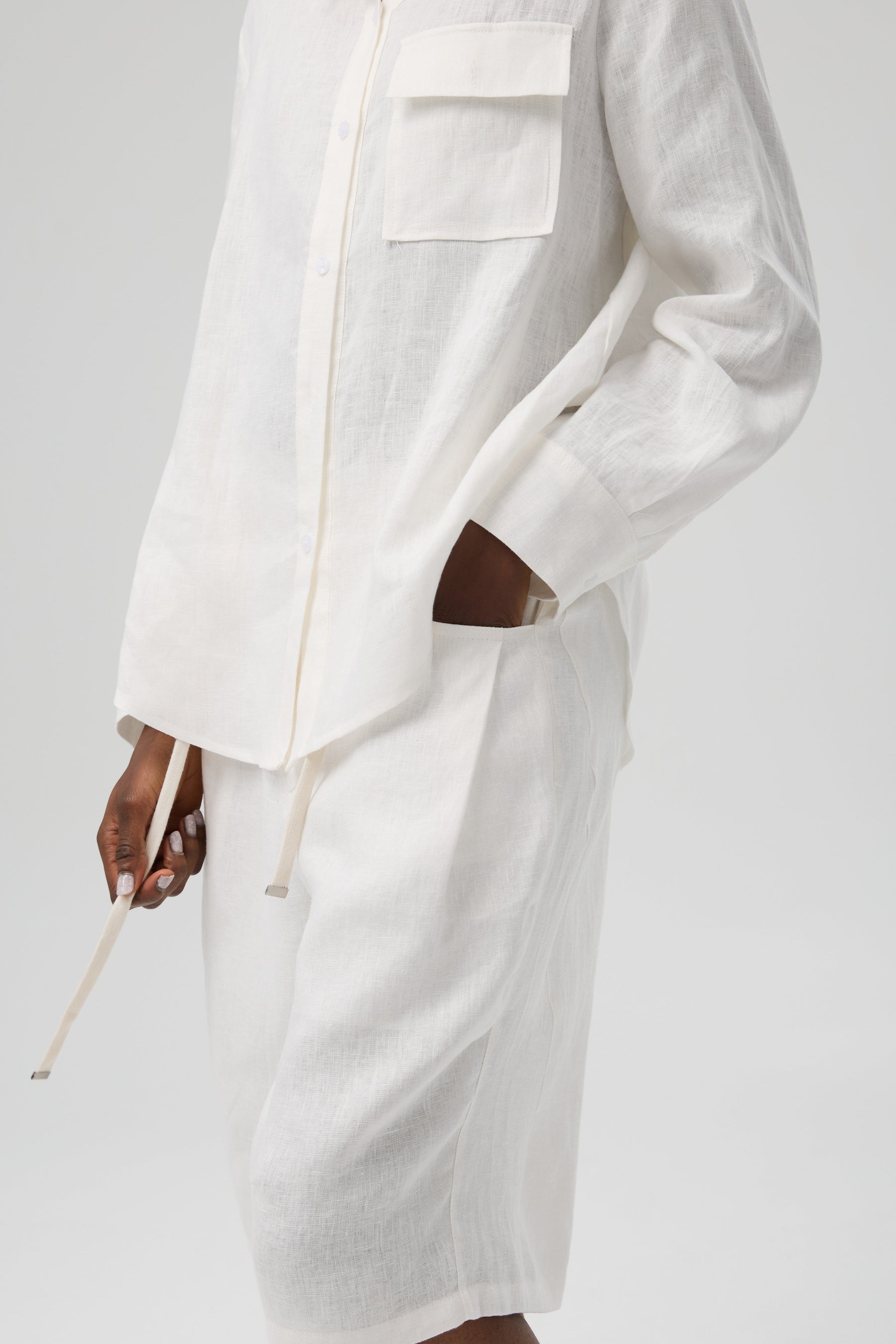 SHORTY CULOTTE LINEN