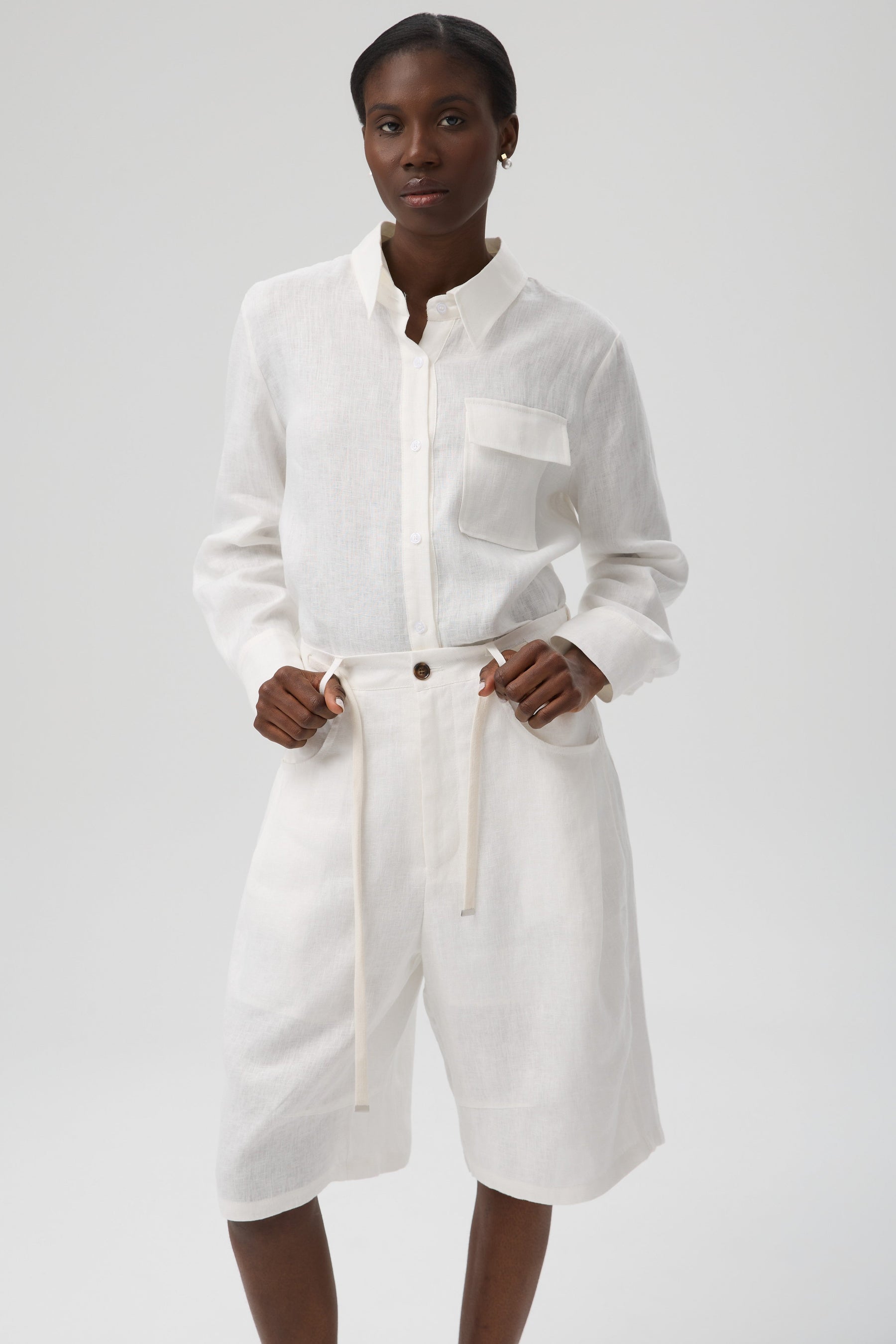 SHORTY CULOTTE LINEN