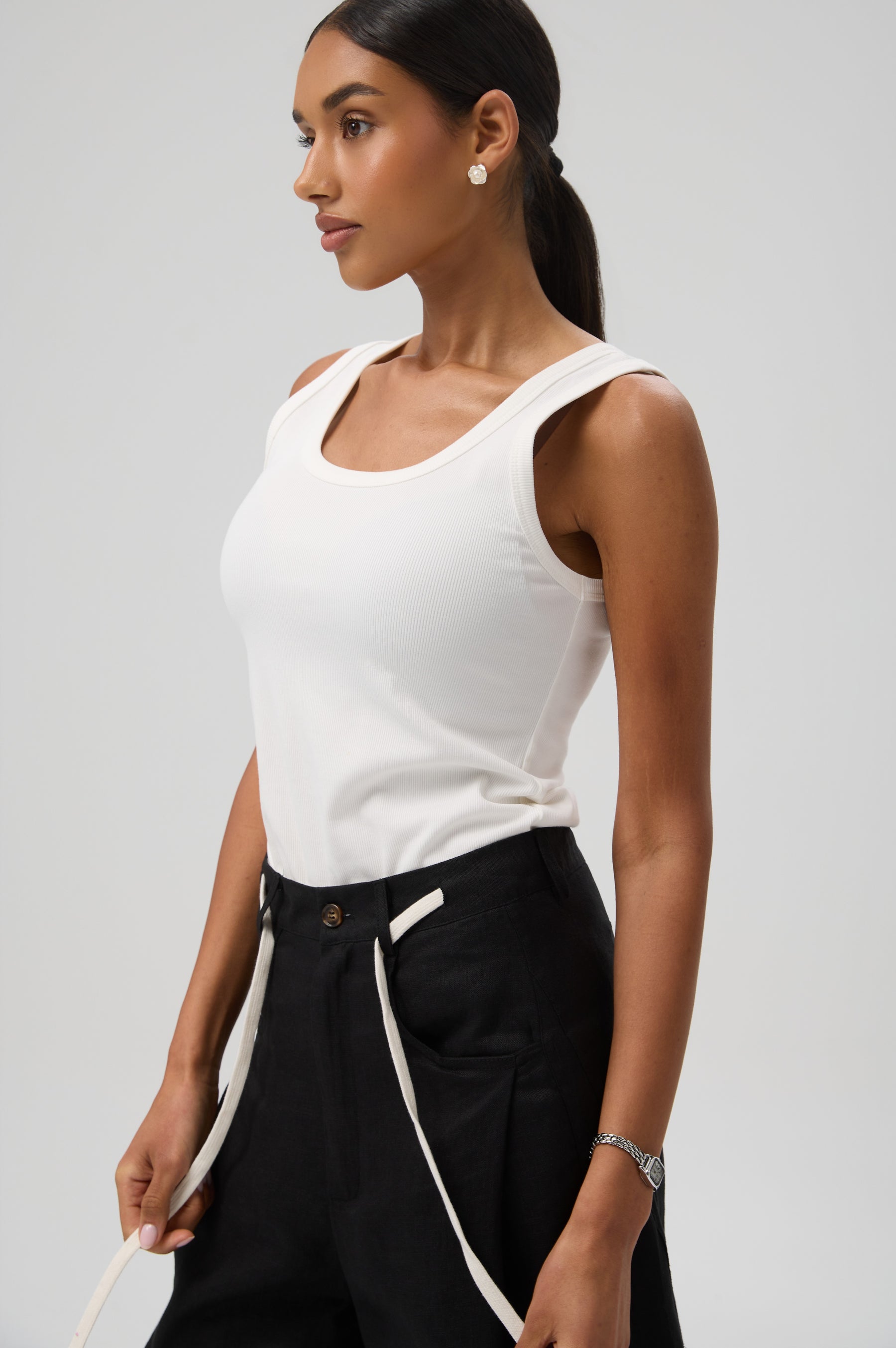 SHORTY CULOTTE LINEN