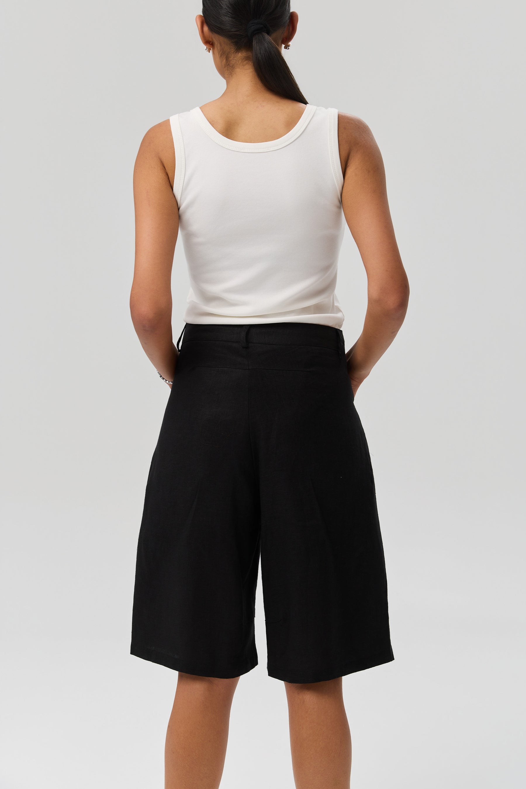 SHORTY CULOTTE LINEN