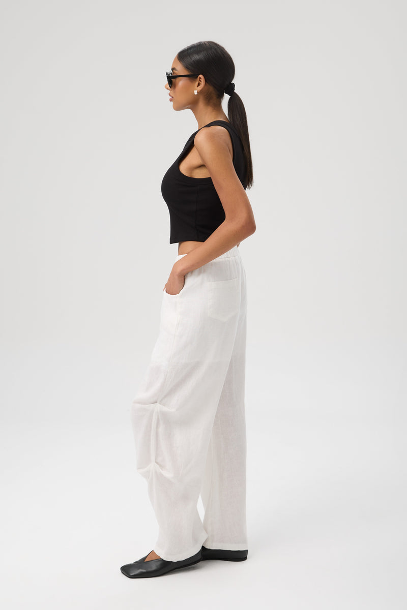 TOP PRĄŻEK SOFT BRA CZARNY