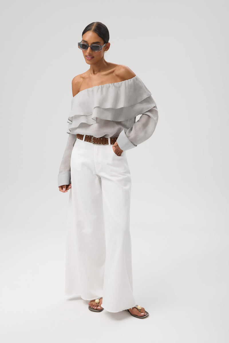 KOSZULA ATELIER VOLANT GREY