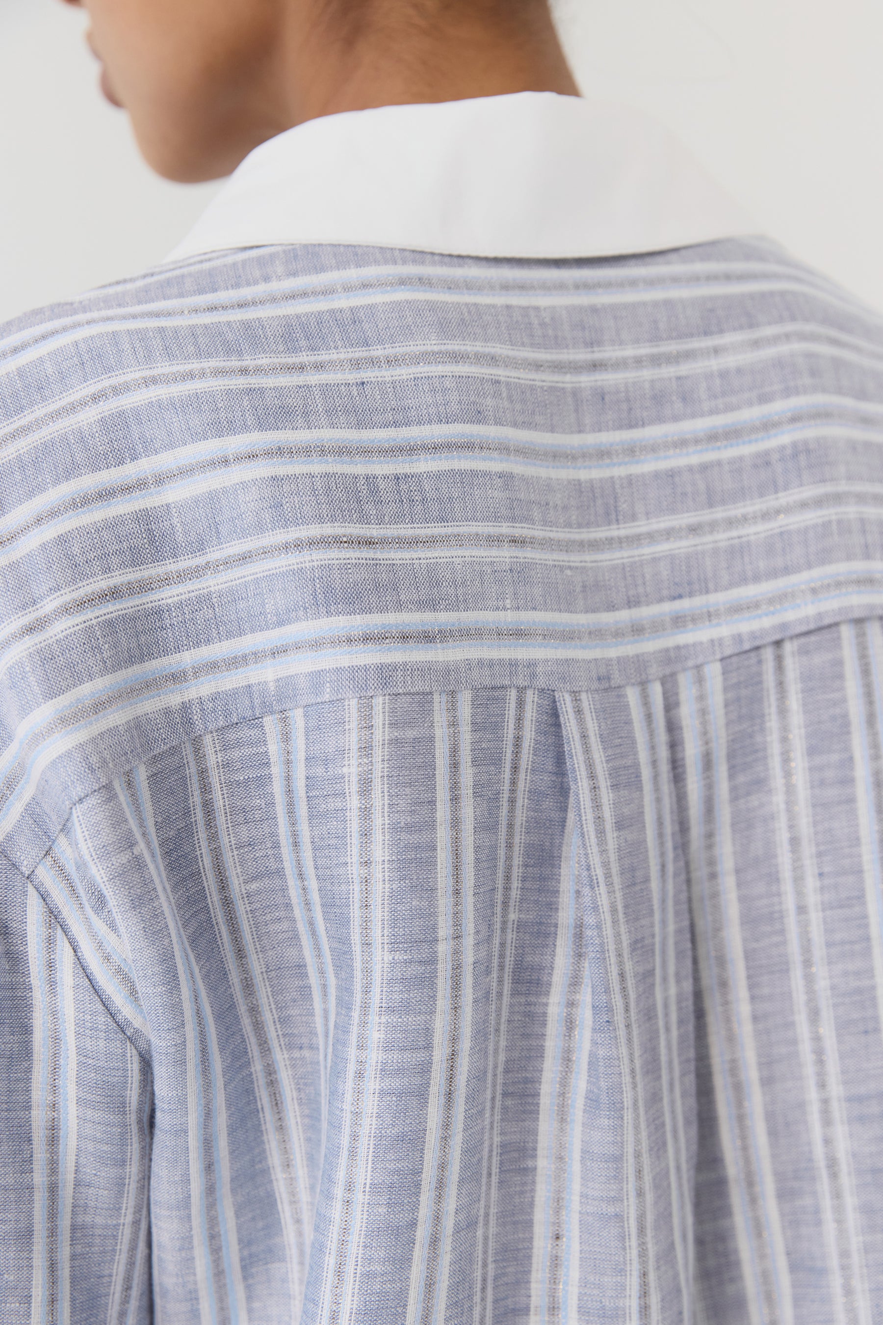 KOSZULA LINEN SHINE STRIPE