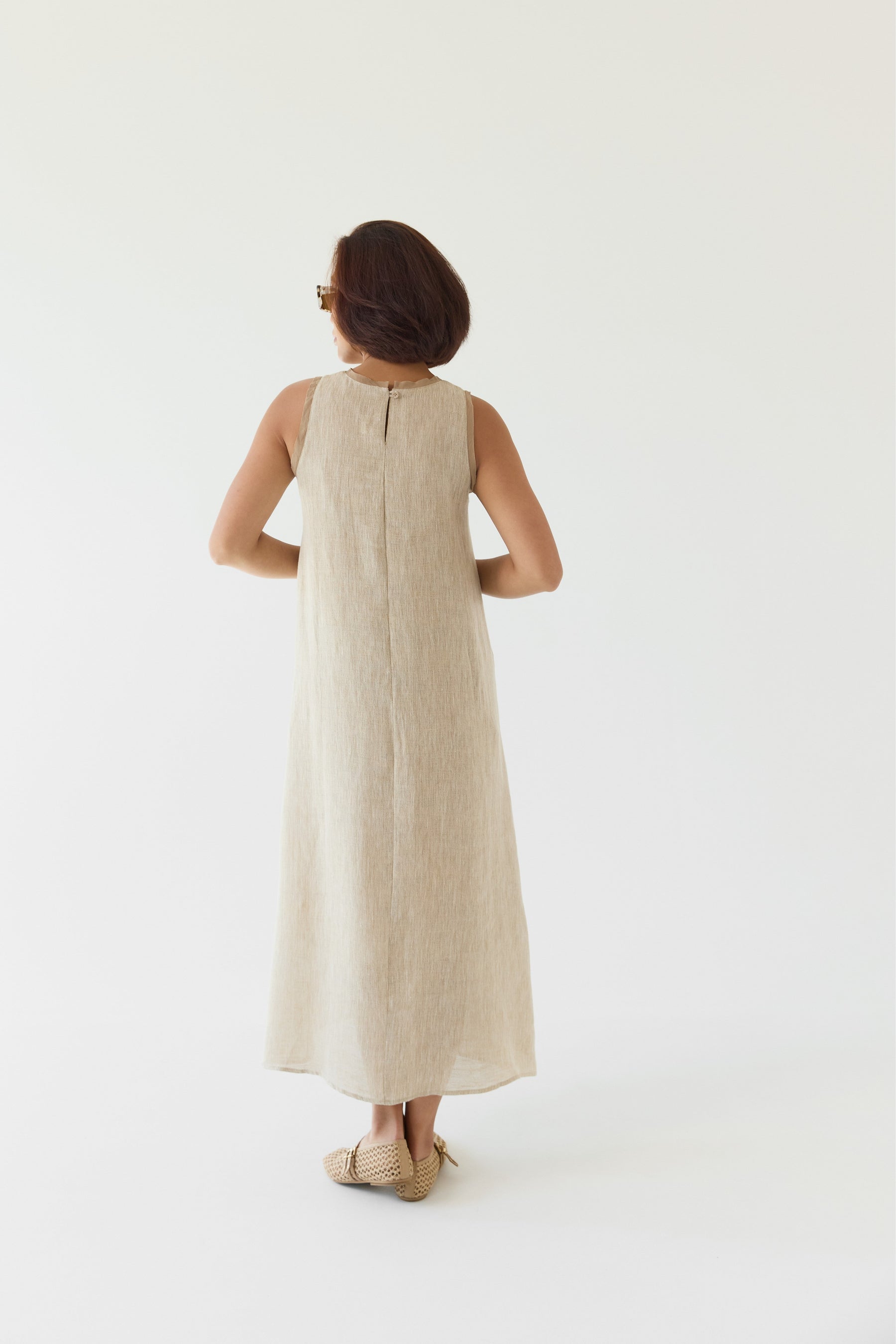 SUKIENKA LINEN BLEND