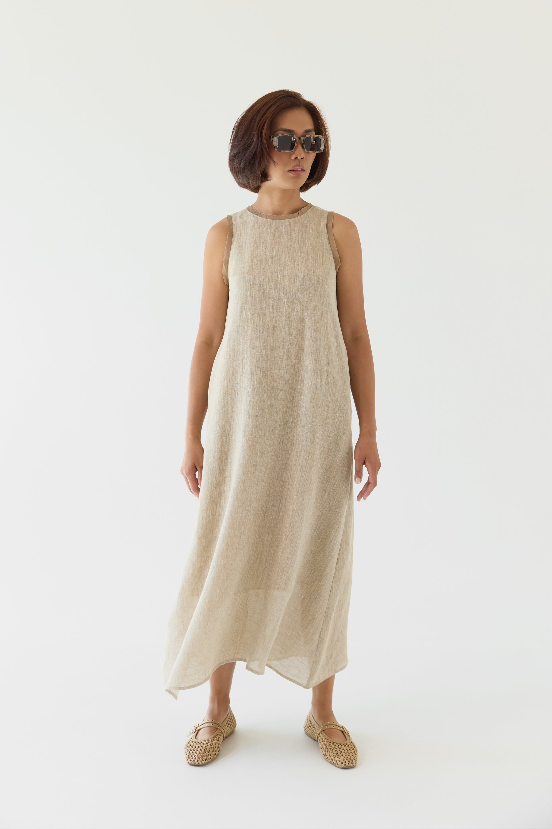 SUKIENKA LINEN BLEND