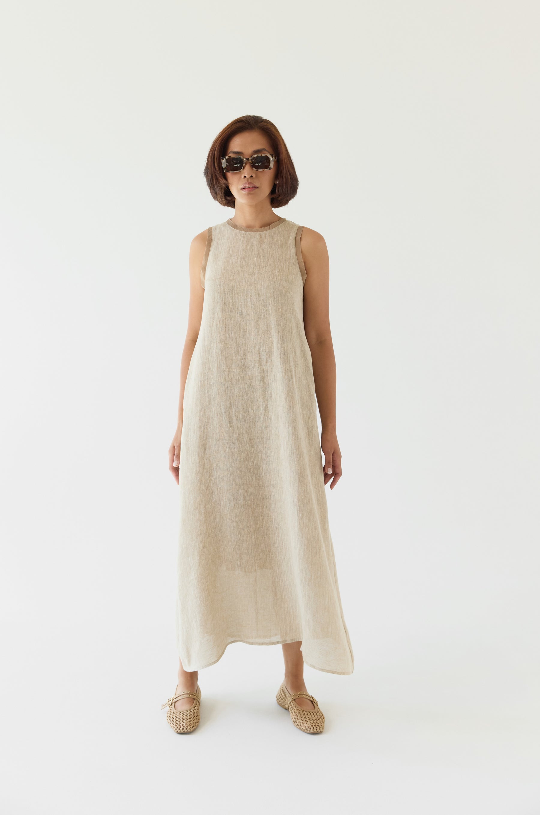 SUKIENKA LINEN BLEND