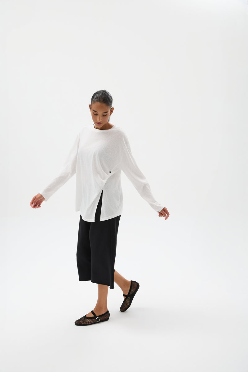 BLUZKA SIDE DRAPE