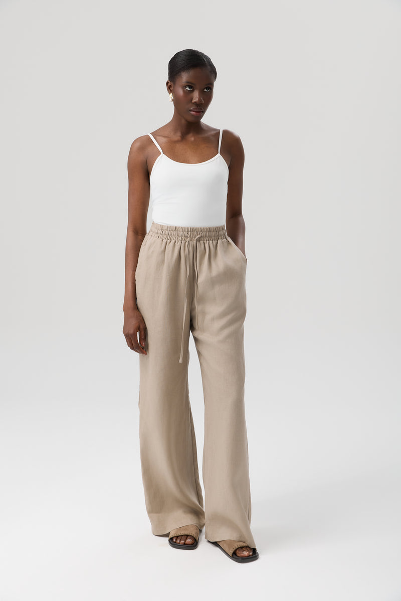 SPODNIE LINEN FLOW