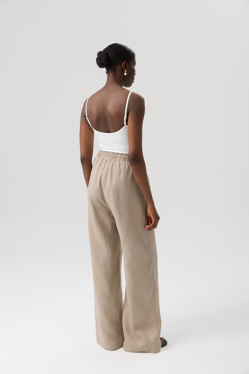 SPODNIE LINEN FLOW