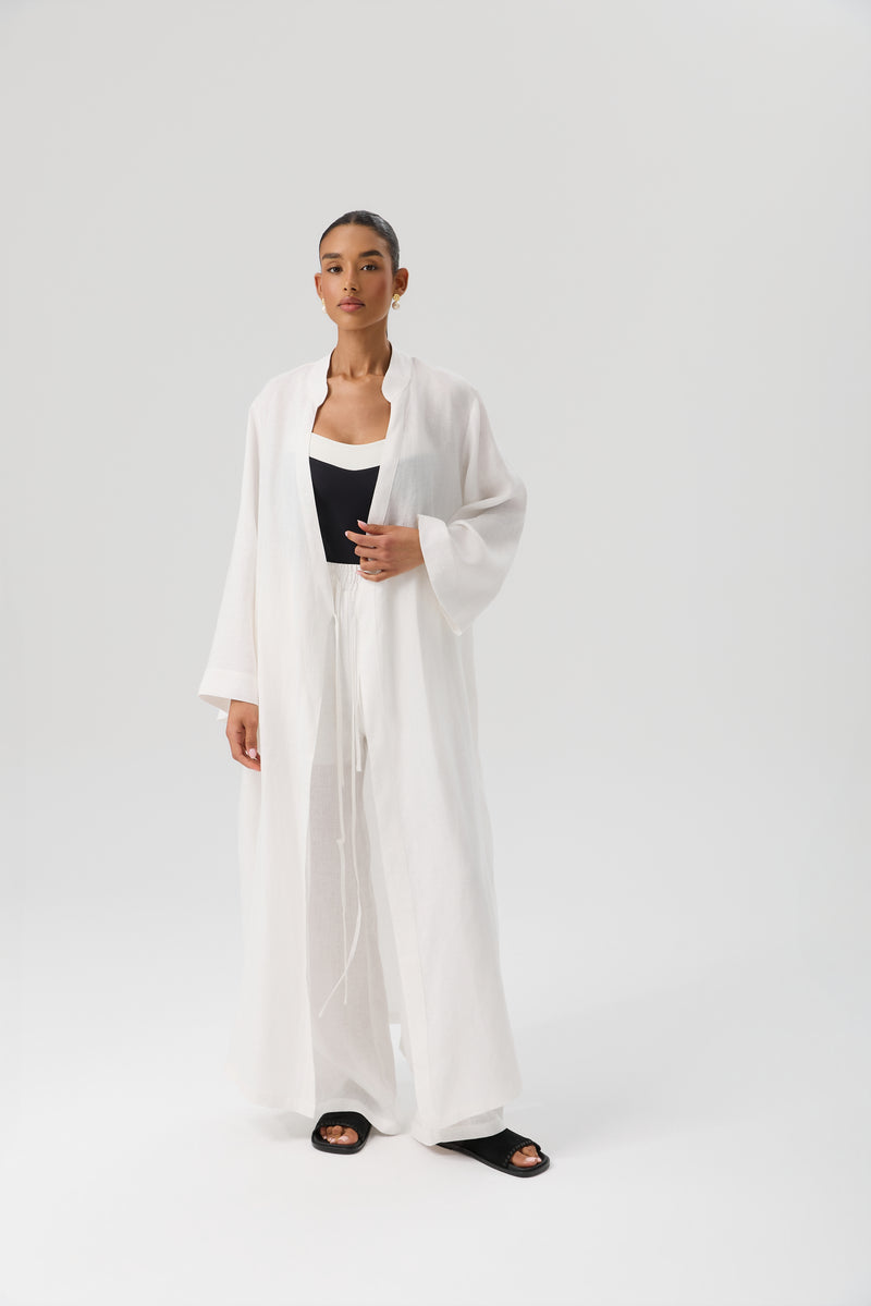 SPODNIE LINEN FLOW