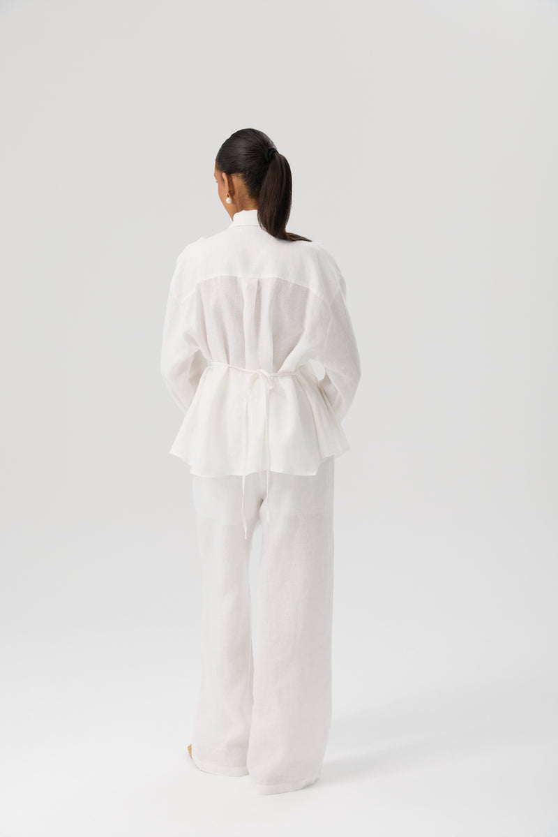SPODNIE LINEN FLOW