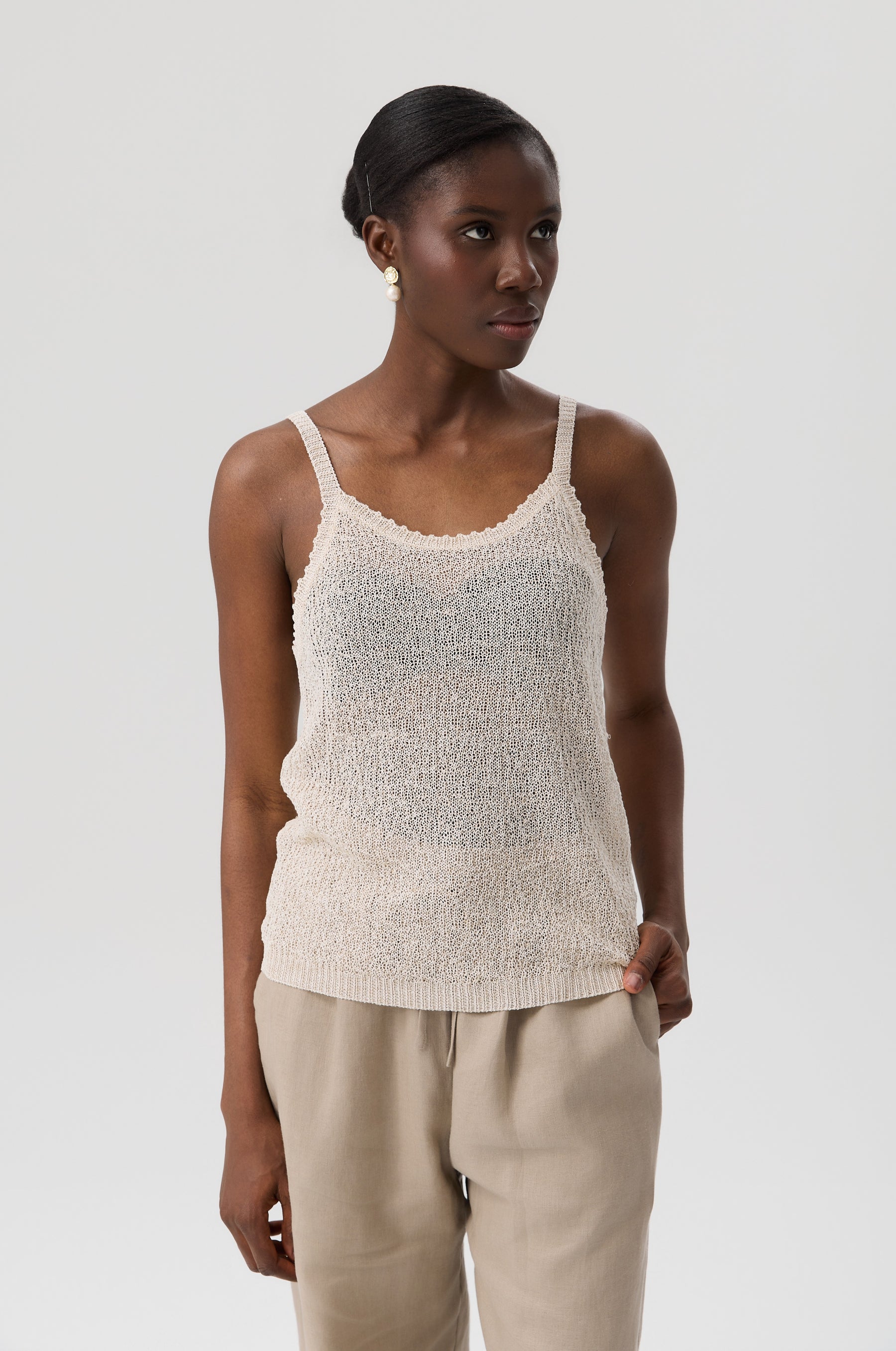 TOP SOFT KNIT CAMI