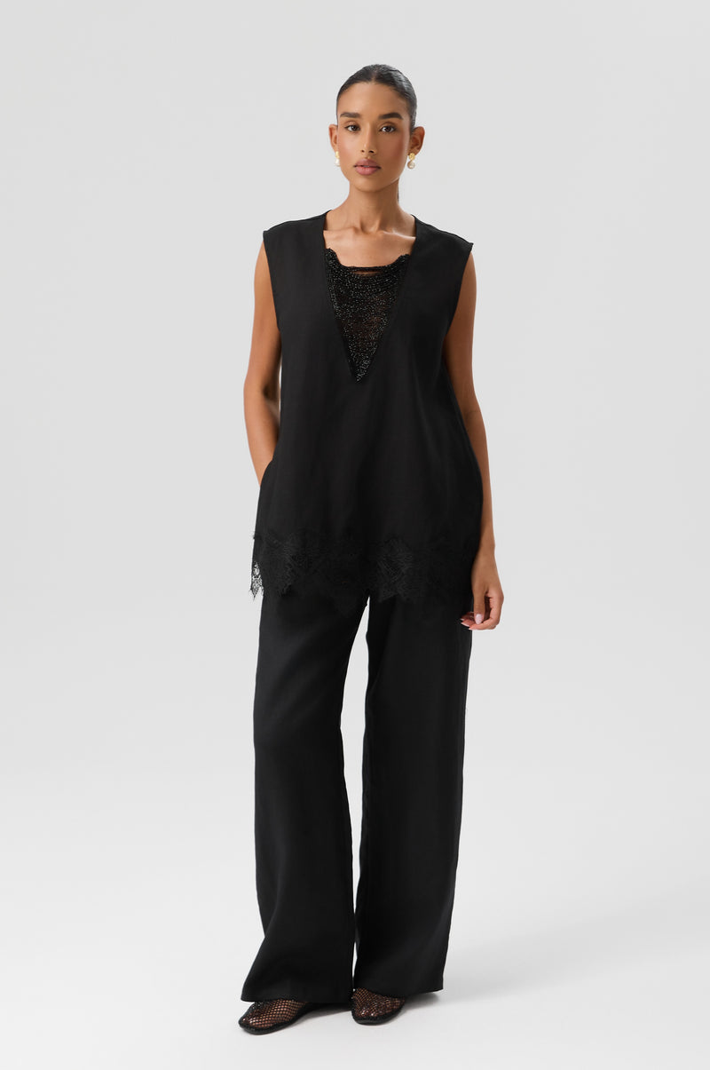 BLUZKA L'ATELIER BIJOU BLACK