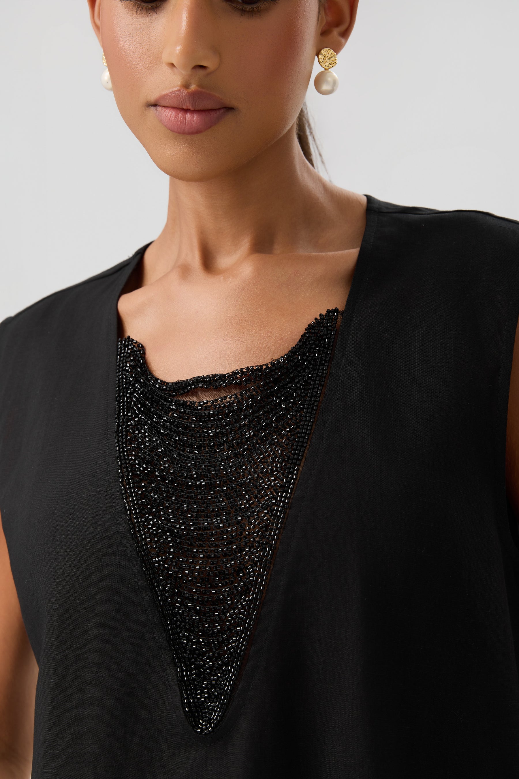 BLUZKA L'ATELIER BIJOU BLACK