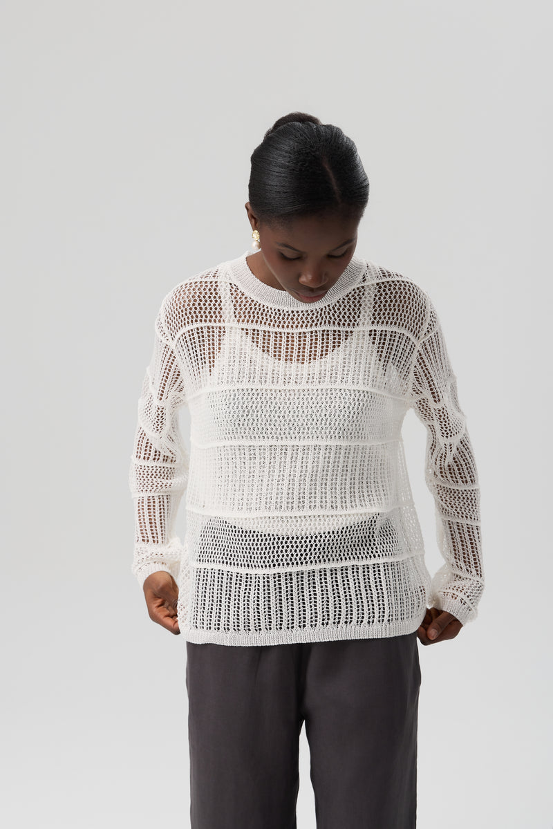 SWETER STRIPE MESH