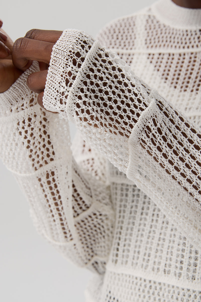 SWETER STRIPE MESH