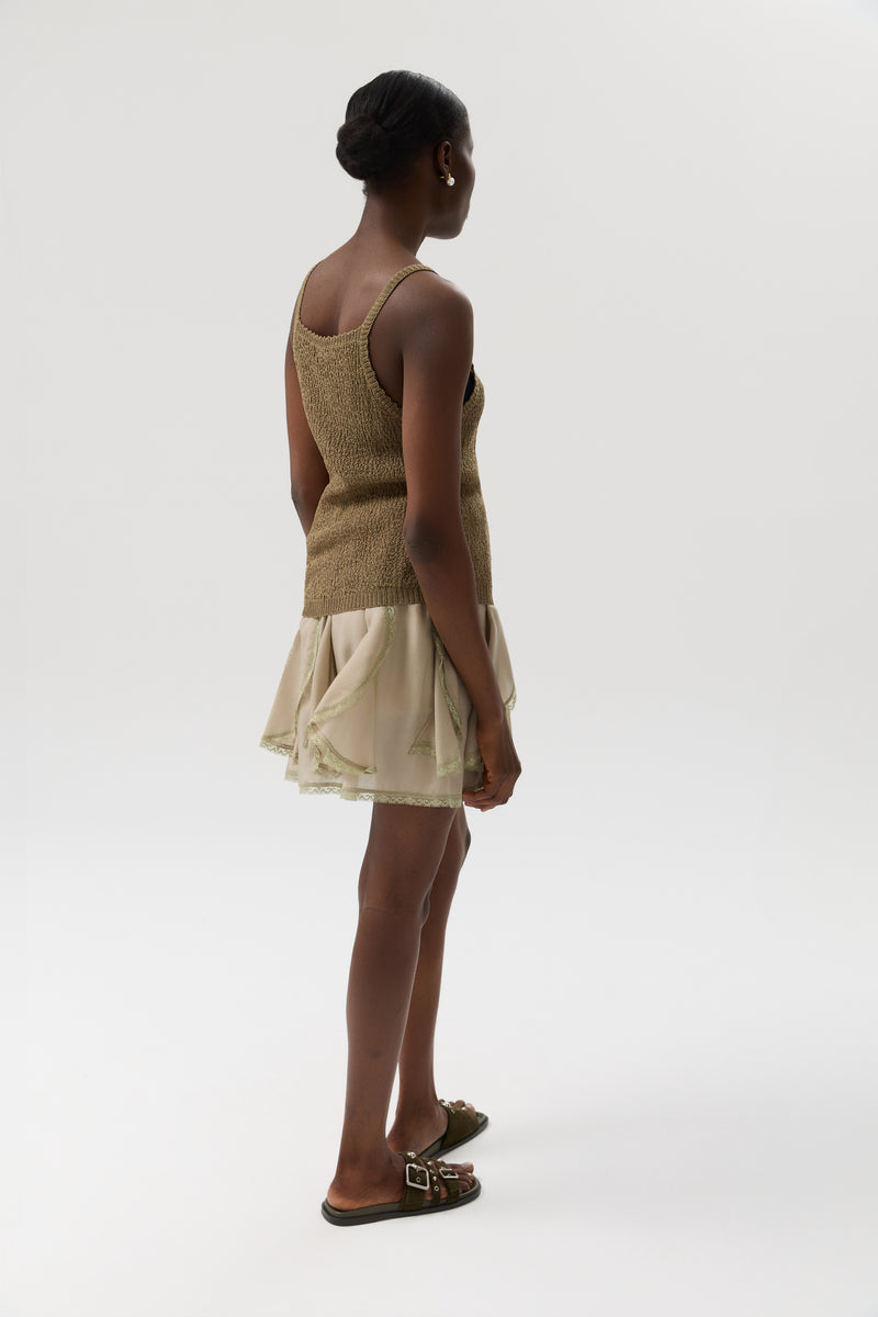 SPÓDNICA ATELIER MINI VOLANT