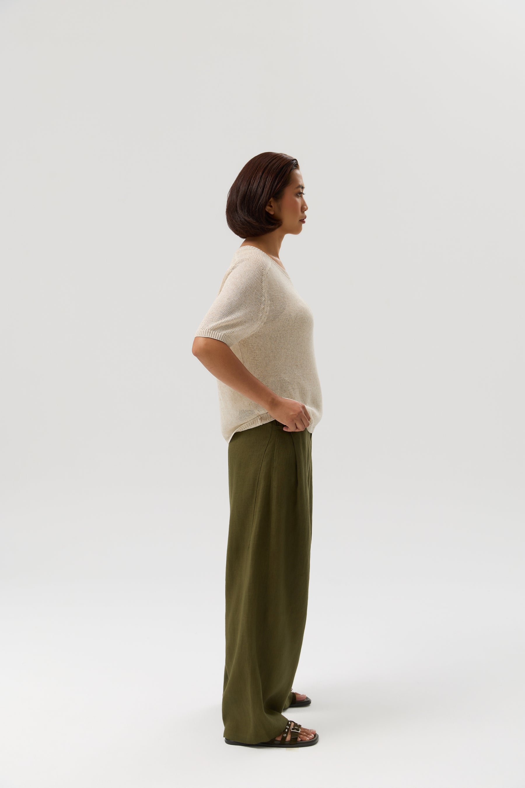 SPODNIE LINEN CORE