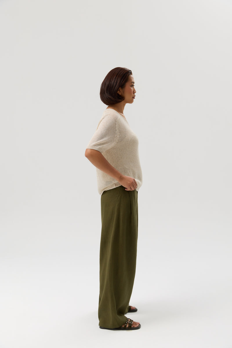 SPODNIE LINEN CORE