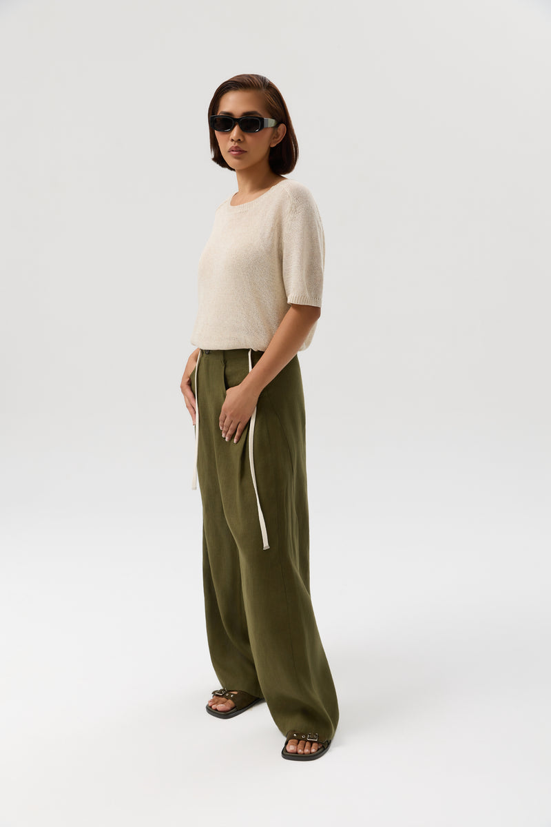 SPODNIE LINEN CORE