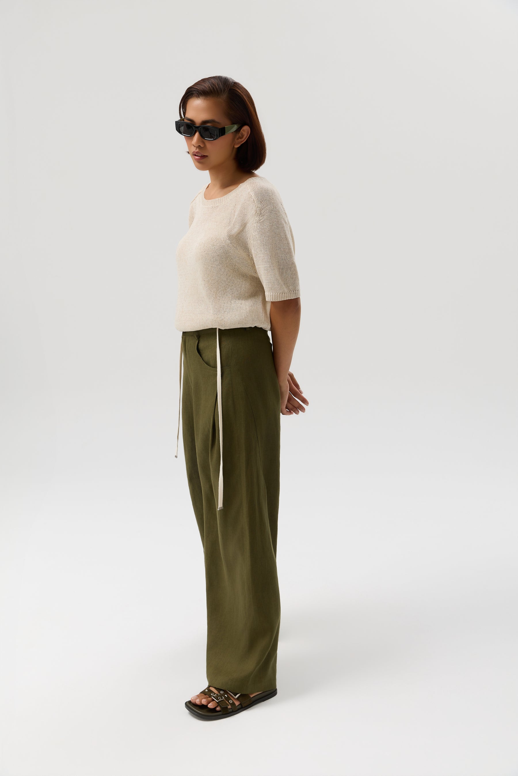 SPODNIE LINEN CORE