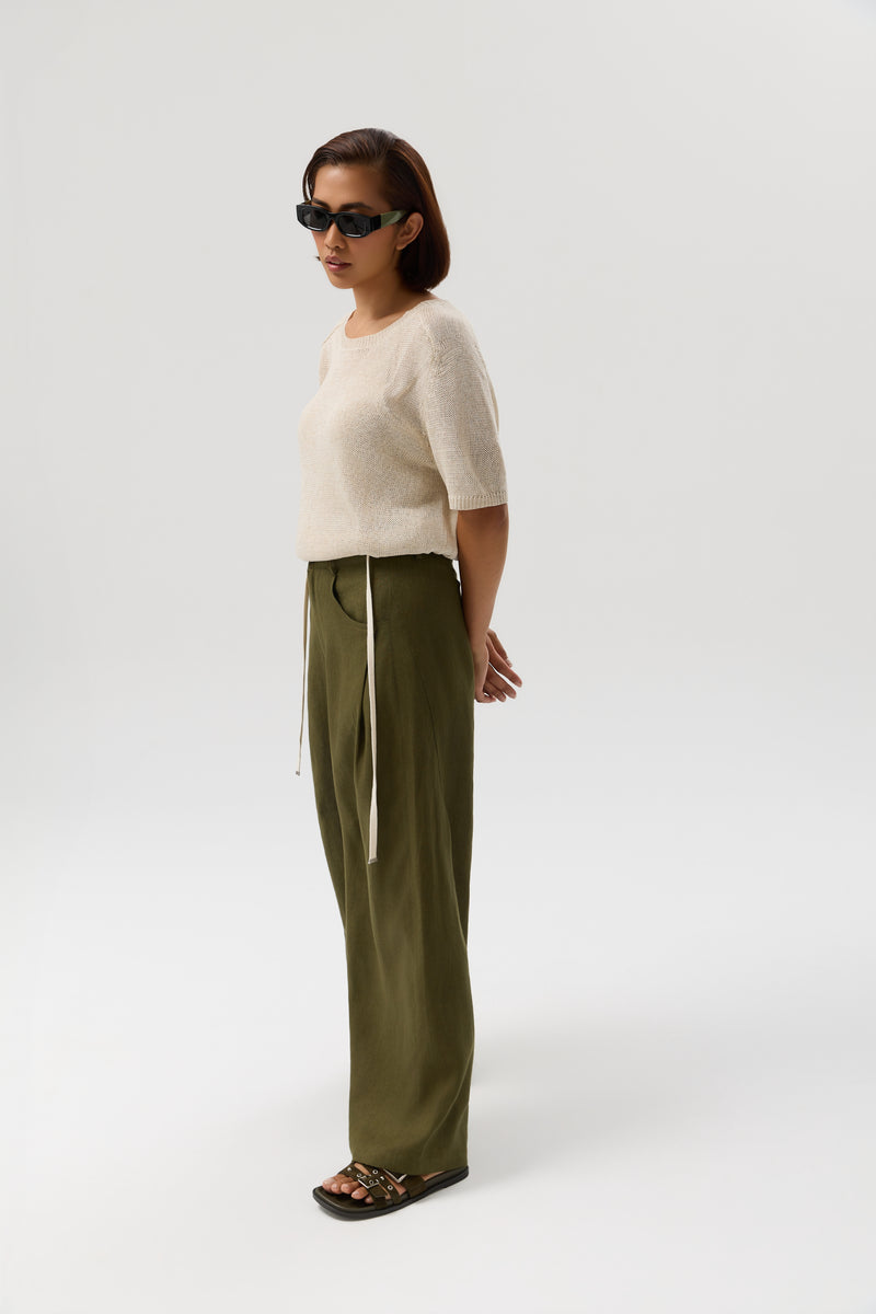 SPODNIE LINEN CORE