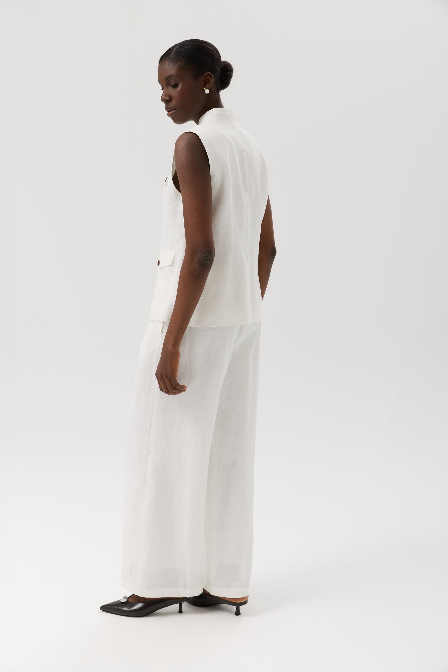 KAMIZELKA ELORA LINEN