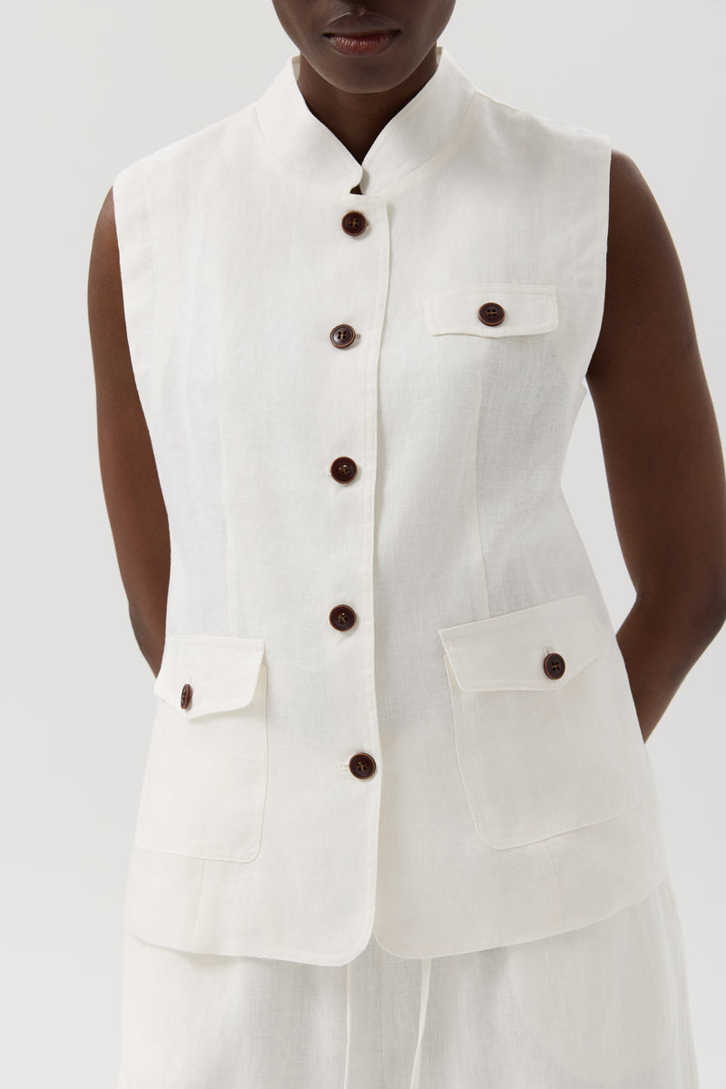 KAMIZELKA ELORA LINEN