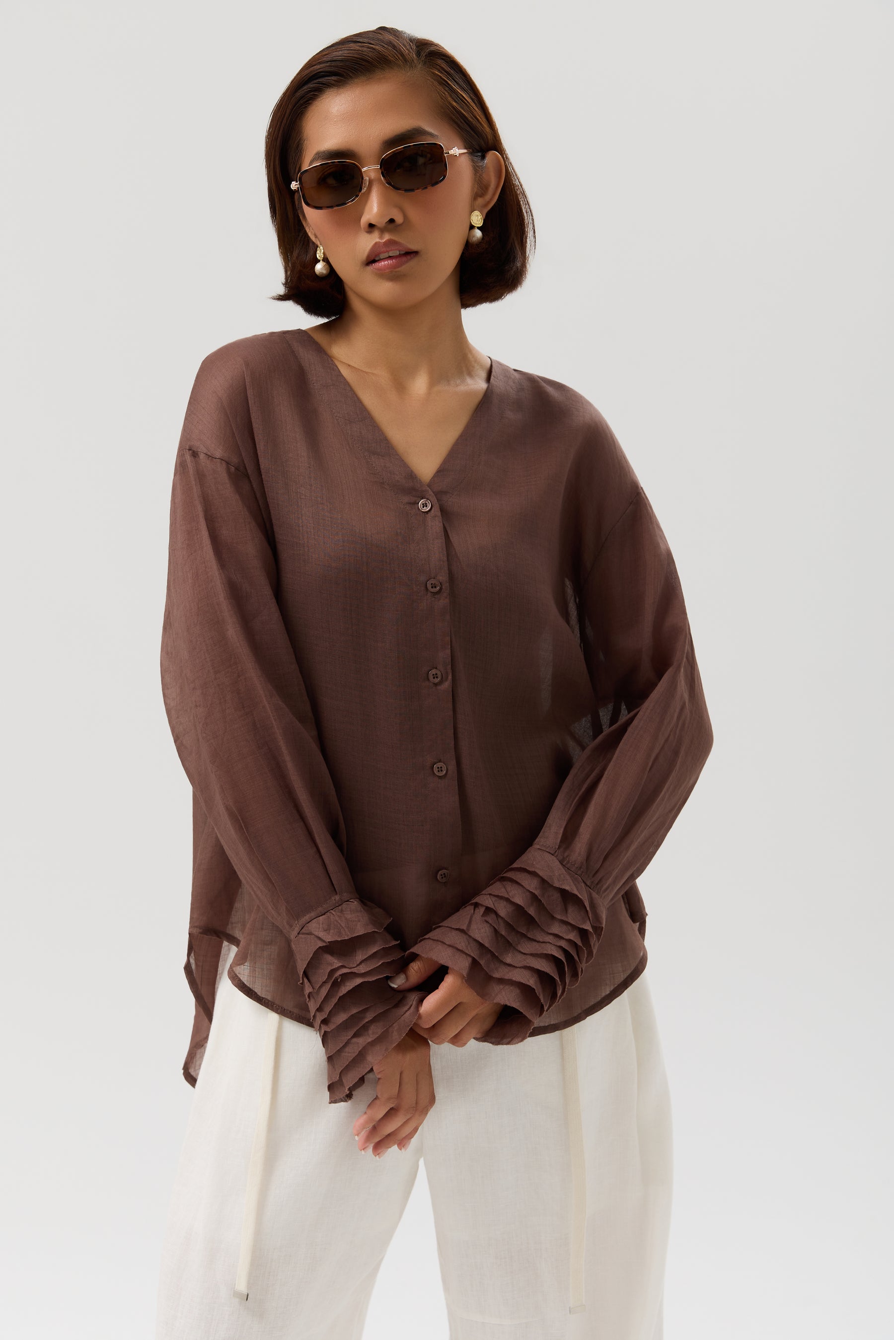 KOSZULA FLOUNCE SLEEVE