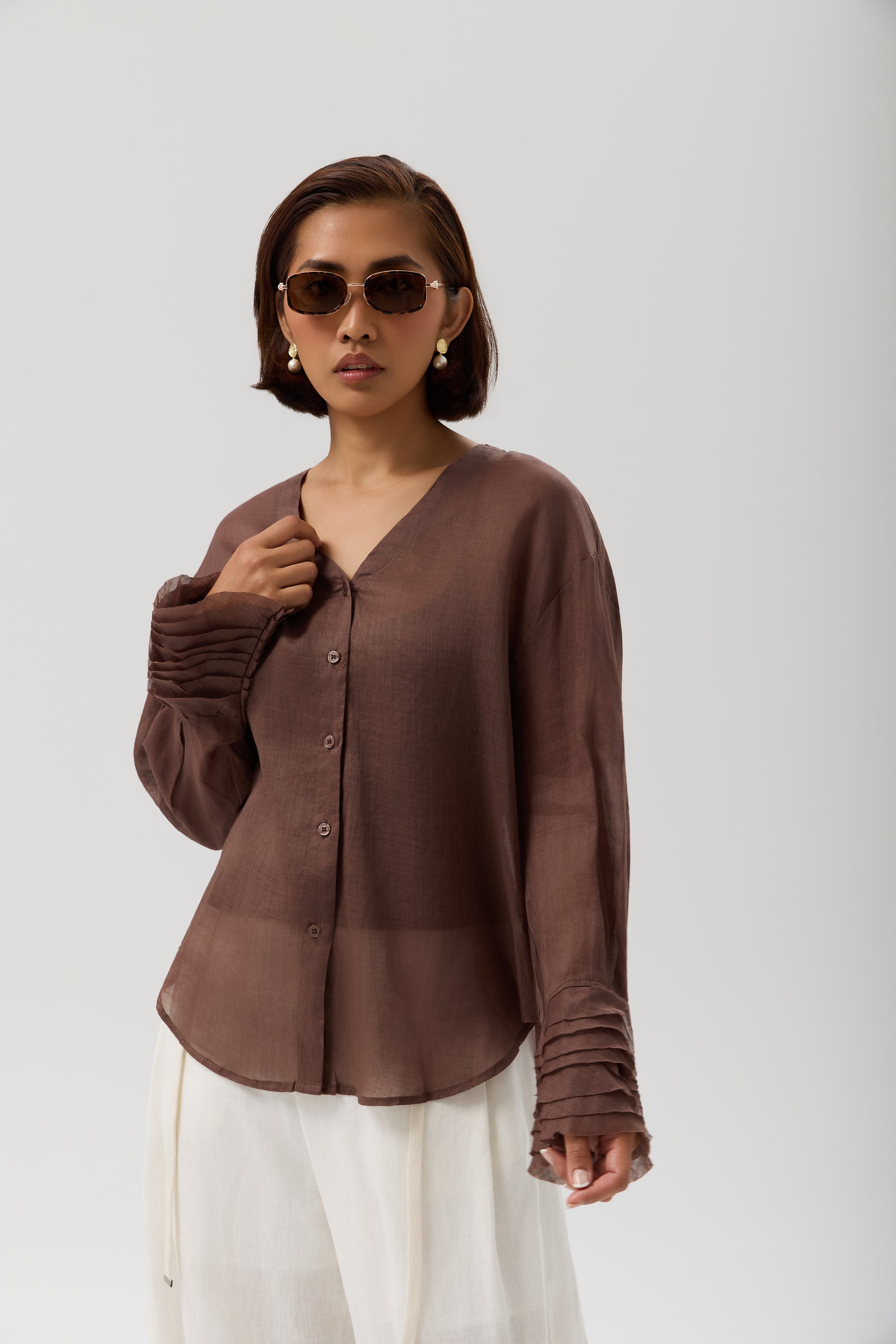 KOSZULA FLOUNCE SLEEVE